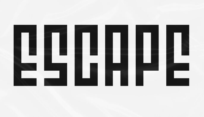 ESCAPE Typeface